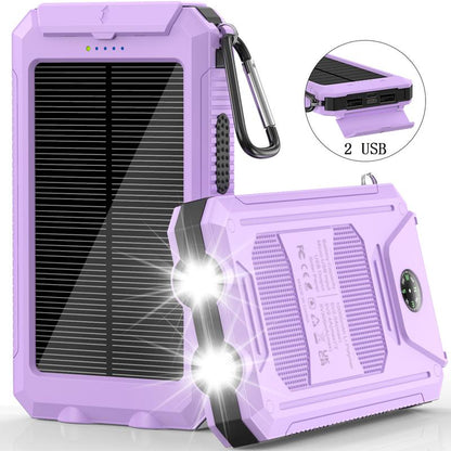 Outdoor Portable, Solar Powered Mobile Power,, for Mobile Digital Electronic Devices, Long Lasting and Durable, for Use When Traveling and Camping